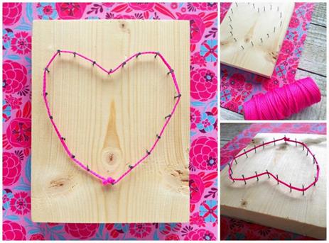 DIY valentijnhart