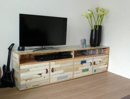 sloophout tv meubel