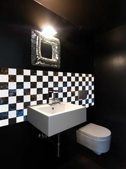 toilet2 blauw brons kitchenwall wallpaper kitchen