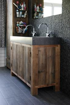 houten badkamermeubel