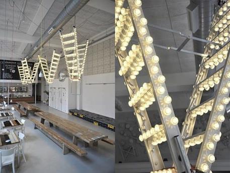 ladder lamp