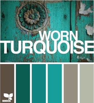 tuquoise kleuren