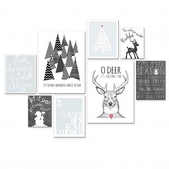 x-mas-muurcollage-met-8-prints