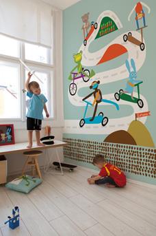 fotobehang-kinderbehang-lavmi-racers-2