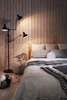 slaapkamer hout