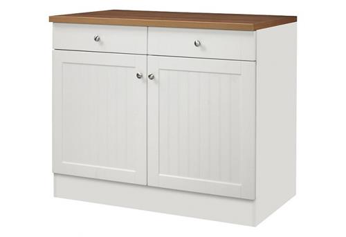 Landelijk staand keukenkastje