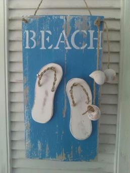 wanddecoratie strand