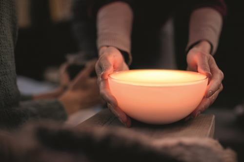 Hue Go - On the coffee table