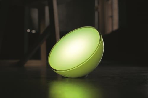 Hue Go -  facing left, with surroundings, green,BB