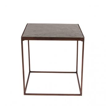 salaontafel koper marmer