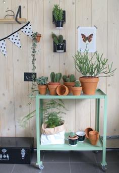 Stoer Metaal trolley