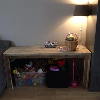 steigerhouten kindertafel