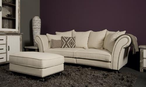 UrbanSofa Arvin 3 zits XLR sofa met hocker