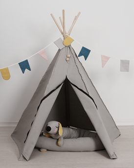 tent kinderkamer
