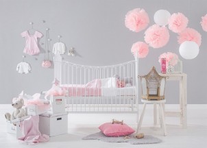 Eindeloos Coöperatie Verborgen Kleur in het interieur: Babykamer roze