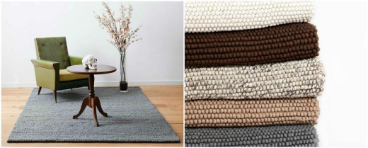 vloerkleden sukhi bruin