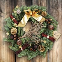 adventskransen en kerstkransen