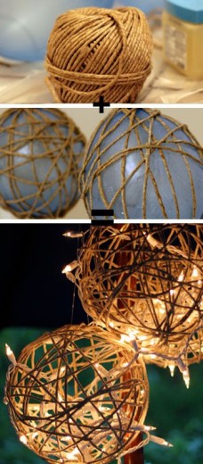 kerstbal maken