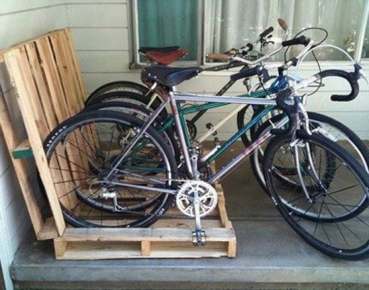 fiets pallets