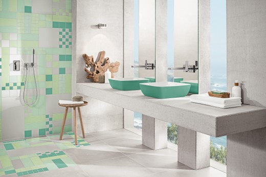 badkamer kleur groen