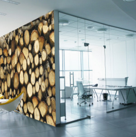behang hout