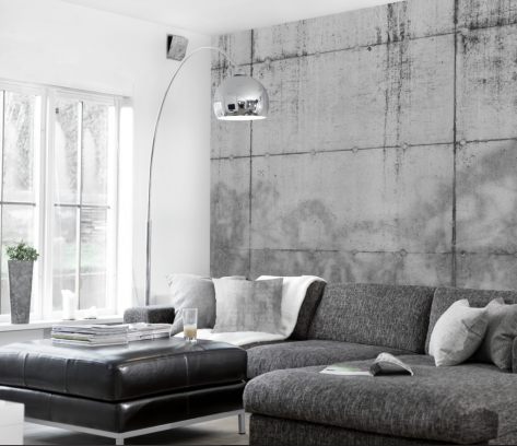 beton behang