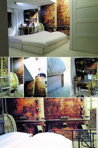 slaapkamer behang