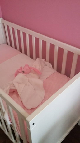 roze babykamer