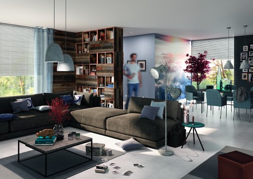hornbach blauw interieur