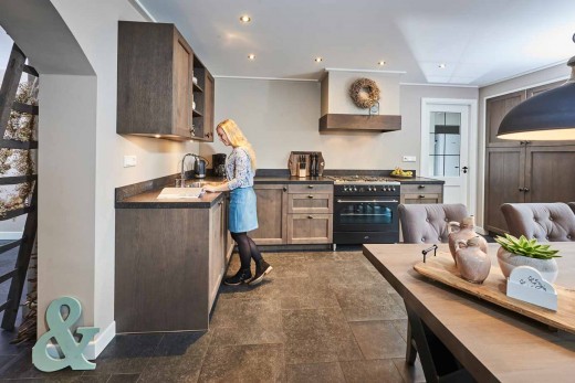 Landelijke-houten-keuken