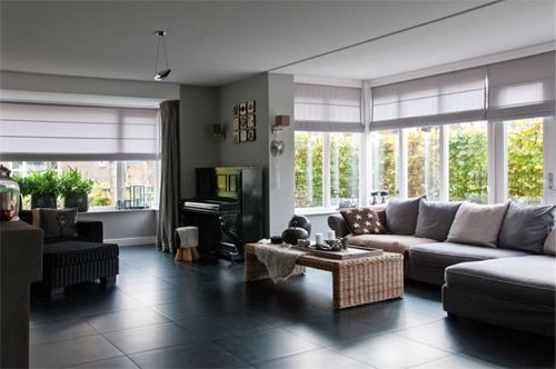 landelijke woonkamer