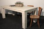 Steigerhouten eettafel