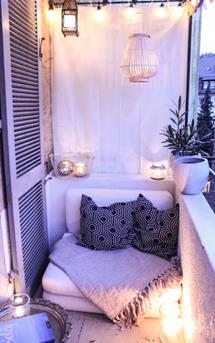 loungen op je balkon