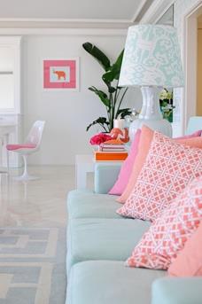pastel woonkamer