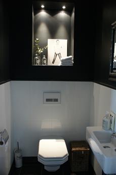 Uitgelezene Een zwart wit toilet - Interieur Inspiratie KP-06