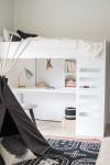 hoogslaper met bureau
