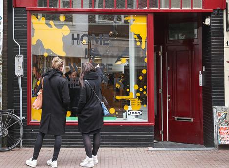 ikea pop up amsterdam