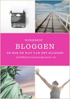 workshop bloggen