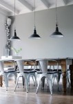 industriele eetkamerstoelen metaal