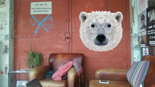 Muurstickers met 3d-effect bij Studio Bluebird: Diamond Animals
