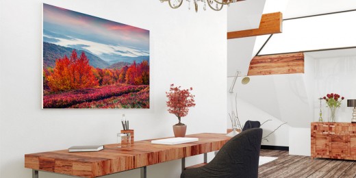 foto op canvas