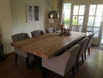 Industriële eettafel
