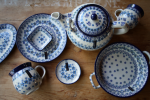 handbeschilderd servies